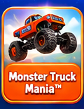 Monster Truck Mania™ illustrated adventure artwork