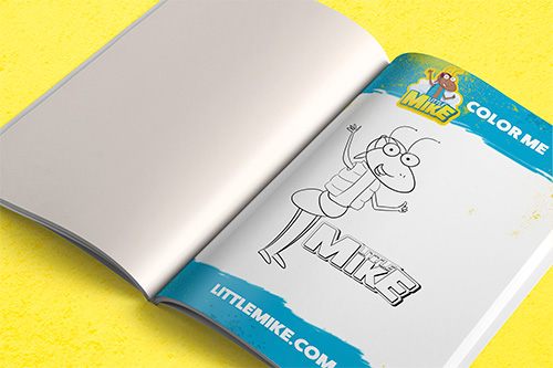 Little Mike Coloring Page